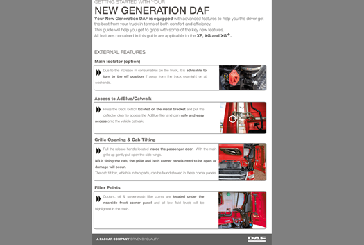 New Generation DAF - Quick Start Guide