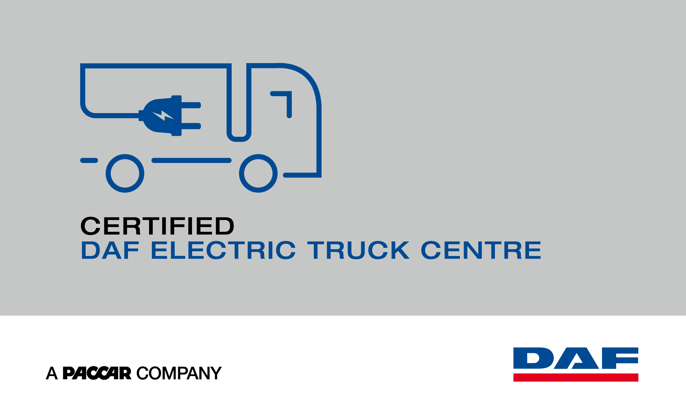 Electric Truck Centre bordje without holes