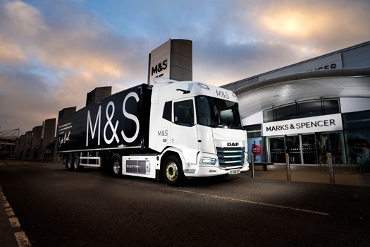Marks & Spencer DAF XD Electric