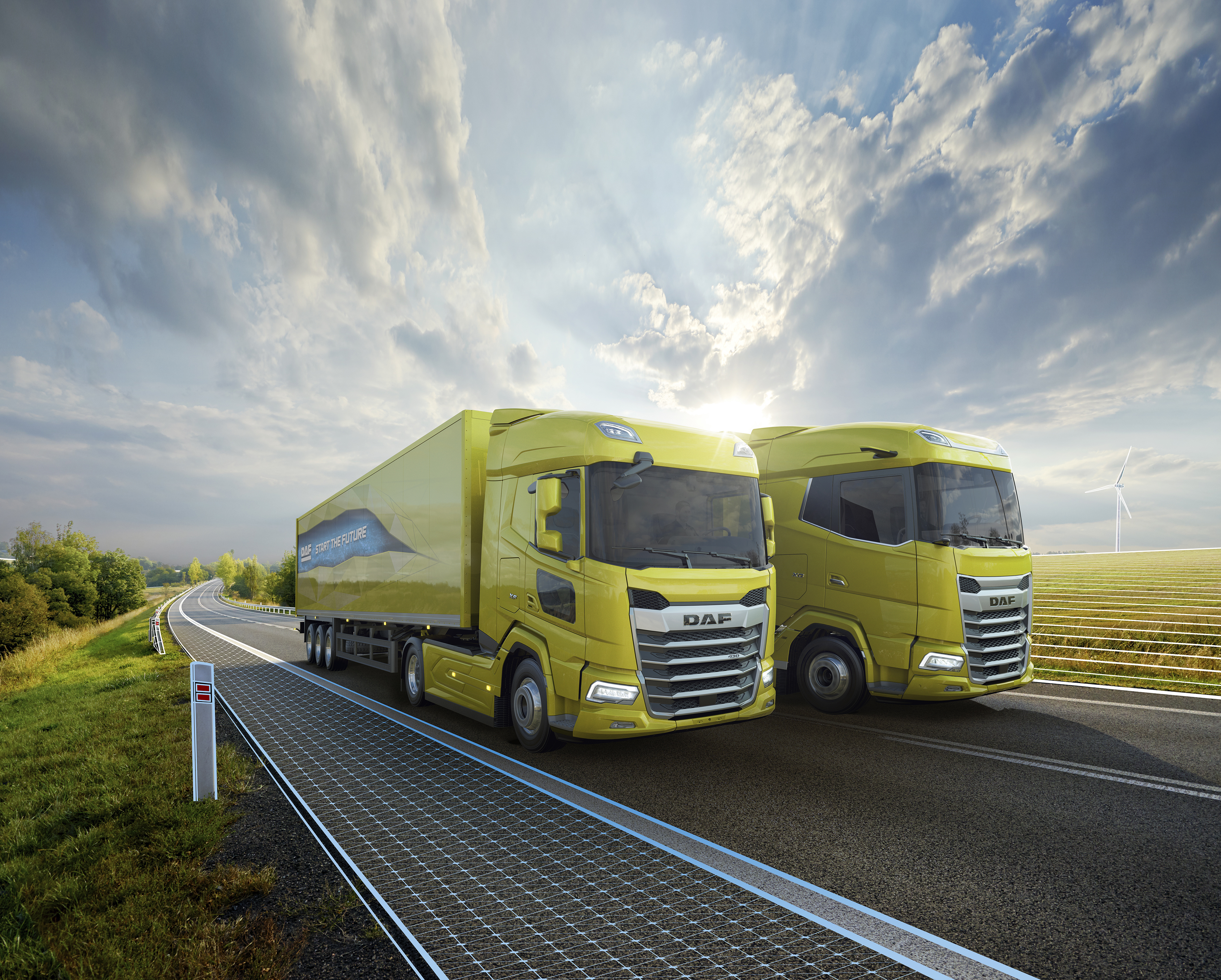 4.4 The New Generation DAF trucks XF (left) and XG (right)