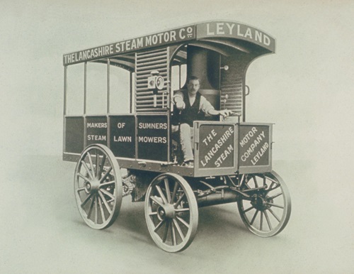 1896 Leyland Steam Van