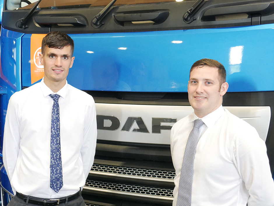Careers pathyway Josh Little and Sean Winstanley